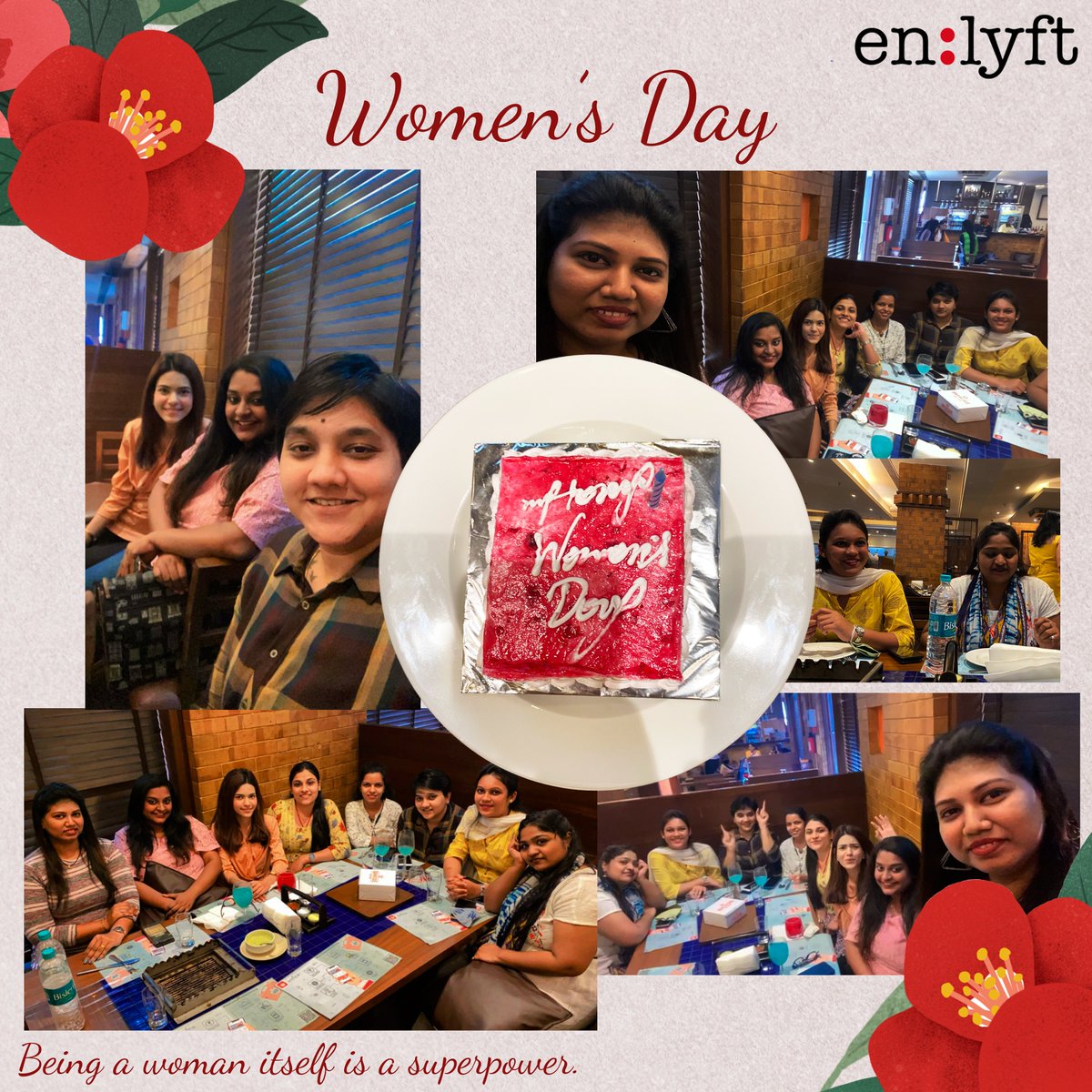 enlyft's tweet photo. Women's Day Celebration #enlyft
Women with wings who have been a staunch pillar behind the idea called en:lyft celebrated International Women’s Day with love, laughter, and lots of fun activities.
.
.
.
.
#womensdayspecial #womensdaycelebration #womensday https://t.co/OrPjcqzdeu