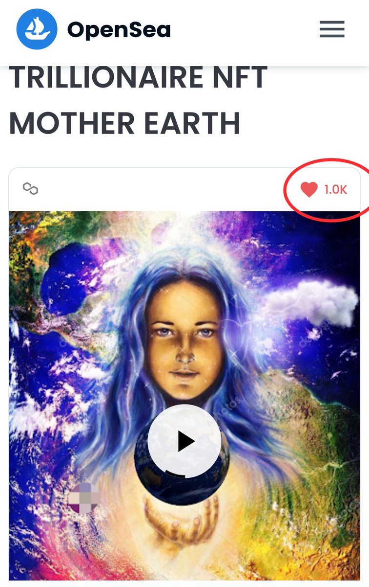 TrillonaireNFTs's tweet photo. NFT Sold!

Trillionaire NFTs mother Earth.. #cryptoart 

Buy at: https://t.co/aeVhaRS8Jx https://t.co/oCVtIh5sjG