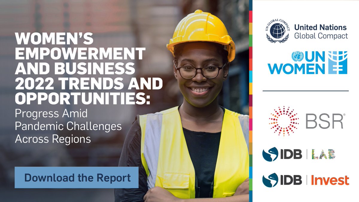 GlobalcompactSA's tweet photo. 2,682 companies across 117 countries 🌎 have taken the #WEPs Tool to analyze their work and efforts on #GenderEquality. Check out our new report for the latest trends: https://t.co/7yAh8OLBmE

#TargetGenderEquality #UnitingBusiness https://t.co/peCO0zcC6C