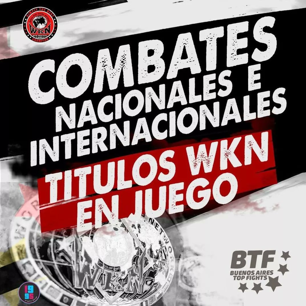 Sábado 9 de abril, transmisión en vivo por canal 9...

BTF III - Buenos Aires Top Fights 3
.
.
#wkn #worldkickboxingnetwork #acerocali #boxeo #fullcontact #kickboxing #k1rules #muaythai #mma #k1
