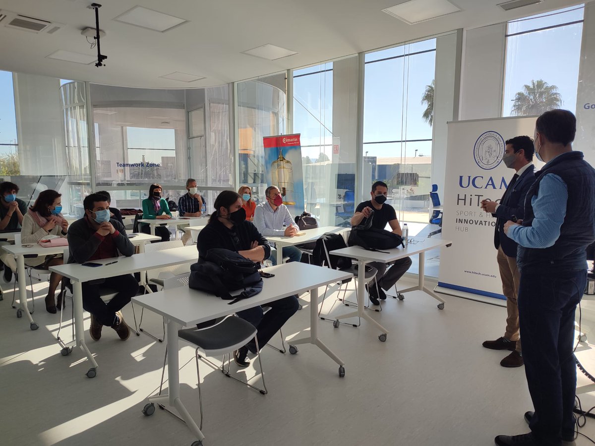 HitechUCAM's tweet photo. 2⃣0⃣ #startup en fase de lanzamiento, validación y crecimiento comienzan hoy su formación #GoHiTech
🗣️De la mano de @Caballero_68 con la sesión “Claves para tener éxito en la puesta en marcha de un proyecto innovador”
➡️Bienvenidos! https://t.co/jt70rQIIpS
