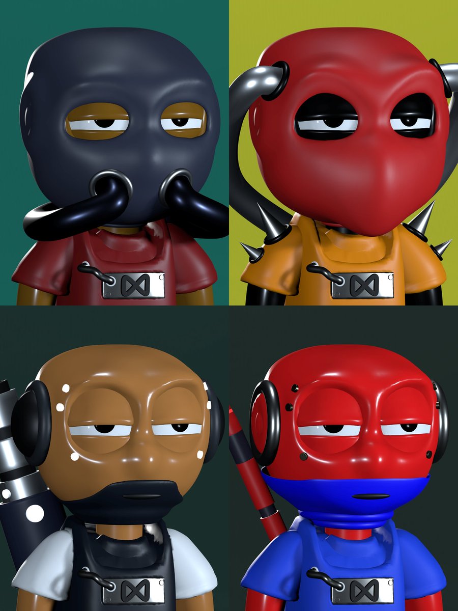 We have 10 bots🤖 in the bag , we gonna drop this 10 bots (10PM/GMT+8) I hope you like it 🤖 , don't miss this bots 🤖🚀

Paras: paras.id/collection/nea…
Discord: discord.gg/BUQzJVfZ

#NEARnft #NFTCommunity #NFTCollection #NFTthai #NFTparas