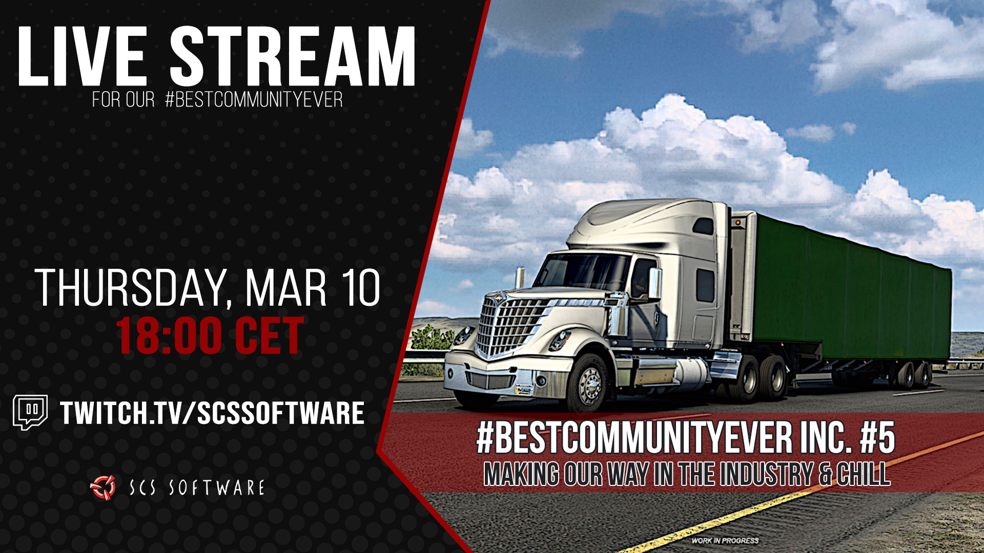 SCS Software on Twitter "Driving till we make it big 😎 Join us