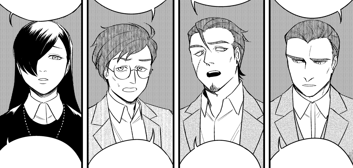 この4人のリプレイ漫画ひたすら描いてる 