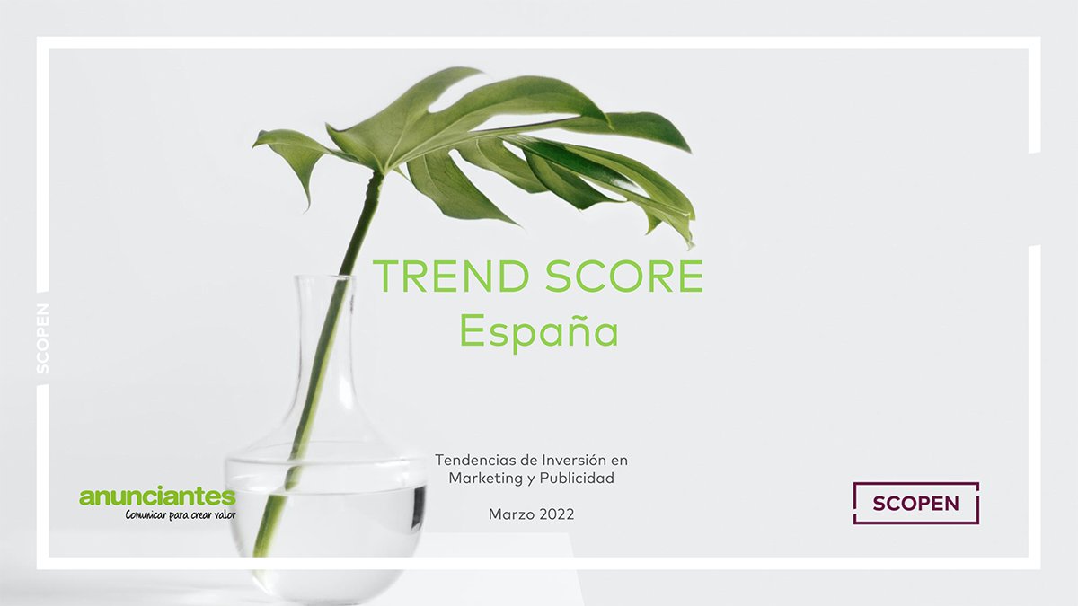aeanunciantes's tweet photo. Evolución muy positiva de las inversiones en marketing y publicidad, según nuestro barómetro #TRENDSCORE, que impulsamos junto a @SCOPEN_es.

No obstante, la inestabilidad en Europa puede afectar al crecimiento de cara al segundo semestre de 2022.

📎 https://t.co/U2iqYojJYw https://t.co/IOHDo1h4SQ