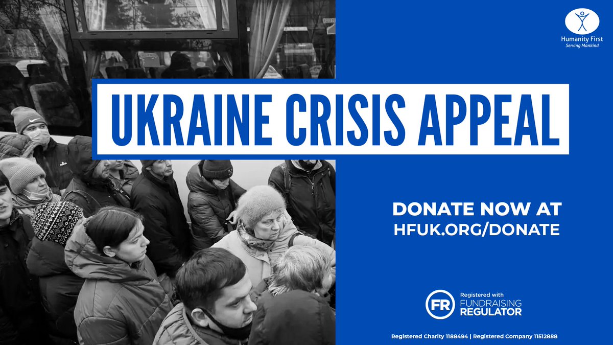 HumanityFirstUK's tweet image. People who have fled their homes in #Ukraine need urgent assistance with Essential Humanitarian Needs such as:

🚰 Clean water
⛺️ Shelter
🍚 Food 
💊 Medicine

You can help. Donate today: hfuk.org/ukraine