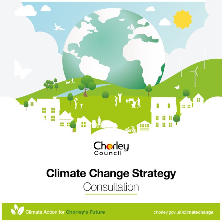 🌍 We’d like your views on our Climate Change Strategy
The draft strategy outlines our future objectives and priorities as we work towards the goal of Chorley becoming carbon neutral by 2030 and your views will help us finalise this. Take part here 👉 bit.ly/3BeXJrQ