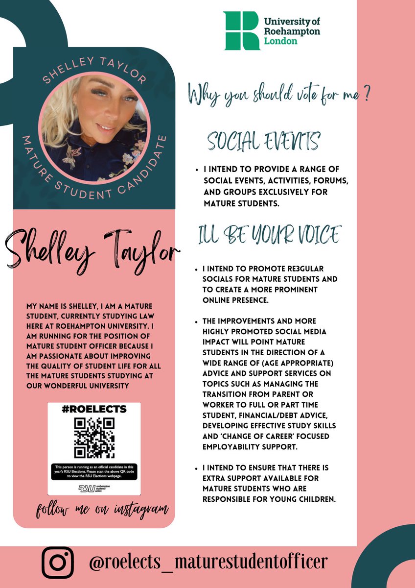 Have your say guys. Here are some things I wish to deliver if you pick me to be your mature student officer #roelects