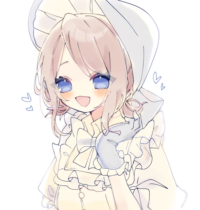 おさげしててもかわいいよねって落書き 