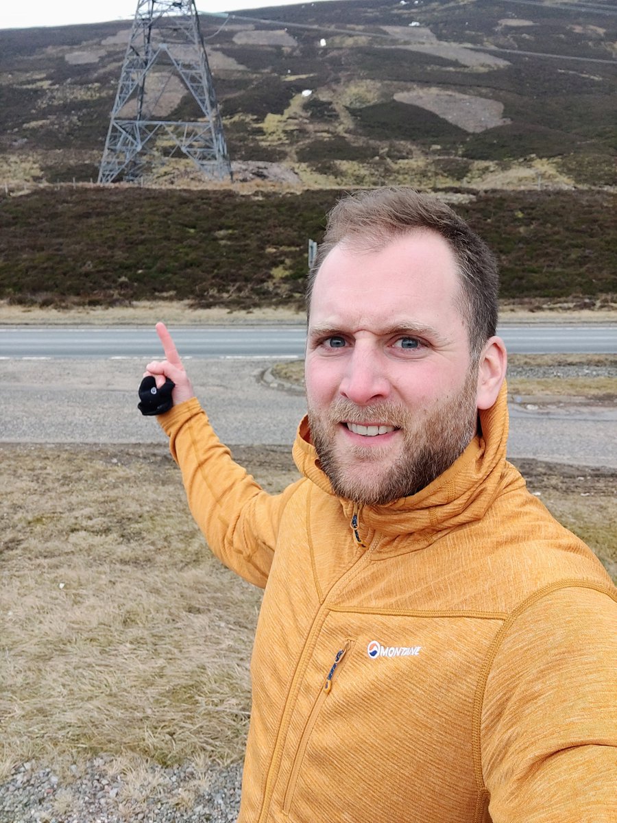 caldamac's tweet photo. Here's it.
This fairly unexciting, windswept spot by the A9 is where @jennygrahamis walked a straight line for 4 days. 
I still get flashbacks/happy memories (not quite decided which) each time I pass.
@TheLongestLine is now up on @expedint YouTube
https://t.co/AycjCQ3QGK https://t.co/OZXAN6XGow