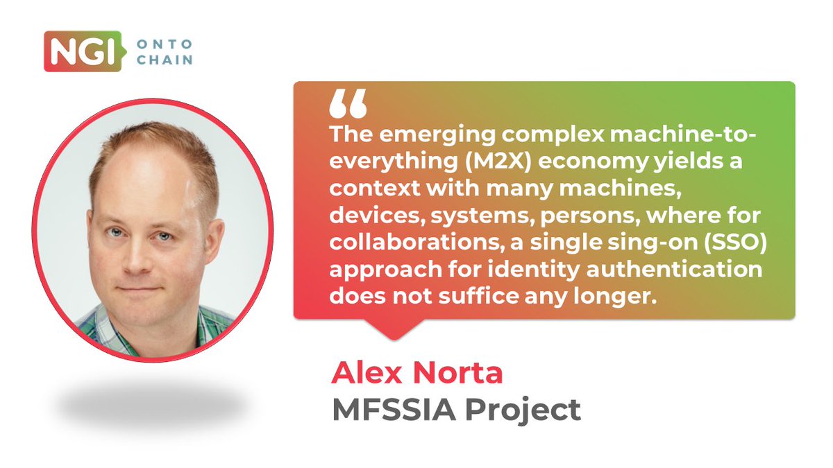 💡 What started as a research paper, evolved into a team of innovators exploring multi-factor #selfsovereign identity authentication!

Meet MFSSIA project and the story behind it, in this interview with team member Alex Norta.
👉 bit.ly/360Bbj0

#M2X #blockchain