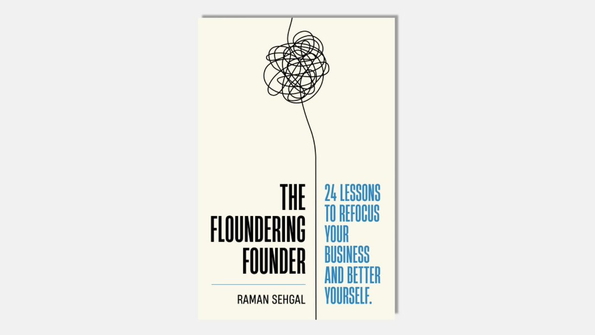 Get ready for our 15th March event with Raman Sehgal <a href="/ramanelli/">Raman Sehgal</a> by reading his new book The Floundering Founder! With quick, simple clarity, The Floundering Founder can help you reengineer your business. Find out more: bit.ly/3vHuP32 #NEentrepreneurs