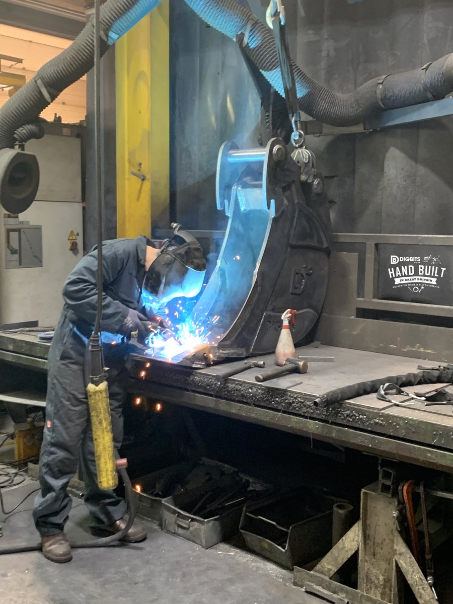 #MadeInUKDay
We don't just fit pivot brackets onto imported shells.

We design and fabricate 100% of our excavator buckets in our engineering works in Rugeley, Staffordshire.