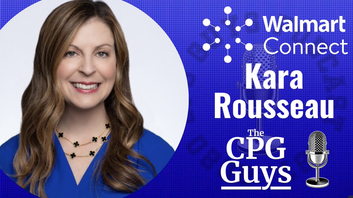 NOW PLAYING on the <a href="/cpgguys/">cpgguys</a> podcast: <a href="/KaraRousseau/">Kara Rousseau</a> from @walmart Connect talks about how brands can invest in omnichannel media solutions. tinyurl.com/kararousseau