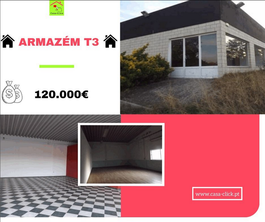 CasaClick3's tweet image. ‼️ Até 100% de financiamento ‼️
📍 Constância
🟢 Armazém de 1 piso destinado a comércio/serviços com 240 m2
🔴 É composto por 3 divisões amplas, 2 casas de banho e 2 arrumos. Possui logradouro.
📞 Quer saber mais informações? Contacte-nos sem compromisso!