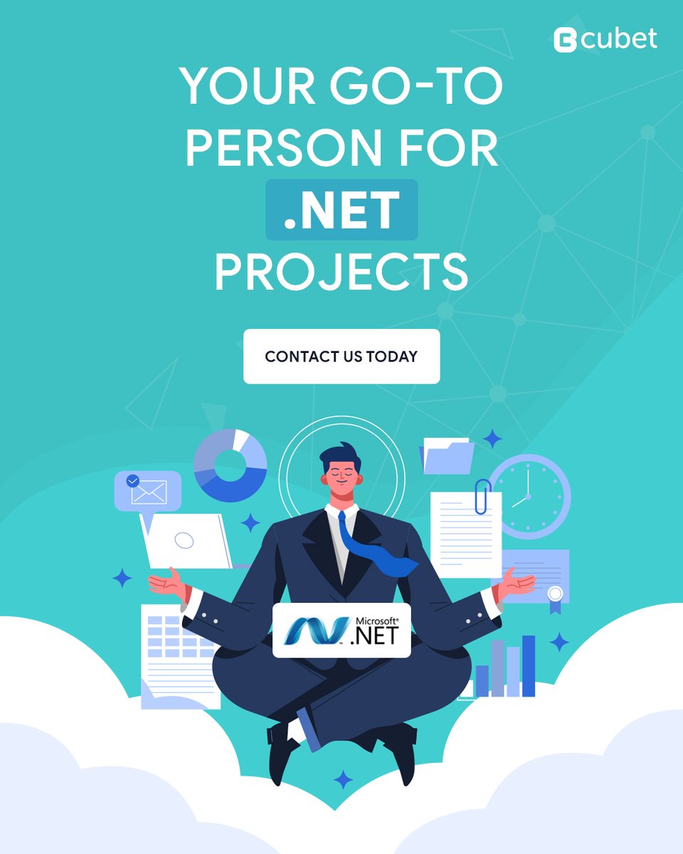 CubetTech's tweet image. As an experienced .NET development company, we can assist you with making the ideal choices for your development requirements. 
bit.ly/34s0gDb
#dotnet #dotnetdeveloper #dotnetapplications #cubet
#developers #microsoftdotnet #softwaredevelopment #technology #webdeveloper