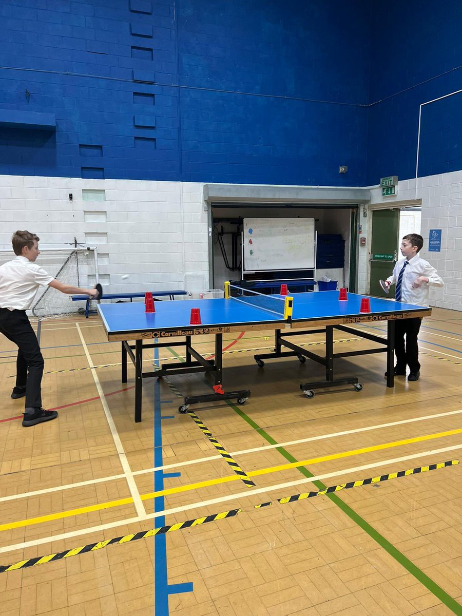 ALSportDev's tweet photo. A fun-filled afternoon of extra-curricular! Great @EFLC_PE girls football session with coach @EliseMariexox ⚽️ and another busy @Tredegar_PE table tennis session with @chelseawxo2 🏓 #SchoolSport https://t.co/mOtX9pT6qP