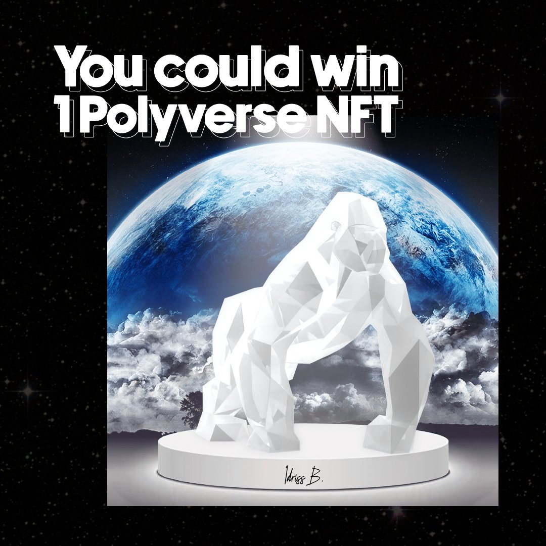 Polyverse Art NFT (@polyverseart) on Twitter photo 🎁#NFTGiveaway🎁
🏆1x #PolyverseNFT
Rules:
➡️ Follow <a href="/Polyverseart/">Polyverse Art NFT</a>
♻️ RT & ❤️ Like
📥 Tag 3 Friends
⏰ Winner will be announced in 48 hrs
Turn 🔔 on to avoid missing our Giveaways/Contests!
Join us! x.com/Polyverseart/s… 🎁#NFTGiveaway🎁
🏆1x #PolyverseNFT
Rules:
➡️ Follow <a href="/Polyverseart/">Polyverse Art NFT</a>
♻️ RT & ❤️ Like
📥 Tag 3 Friends
⏰ Winner will be announced in 48 hrs
Turn 🔔 on to avoid missing our Giveaways/Contests!
Join us! x.com/Polyverseart/s…