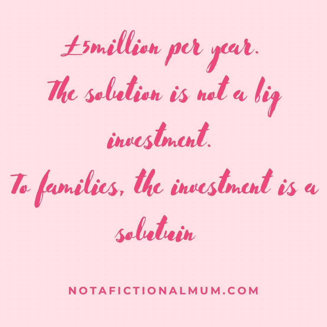 The solution is not a big investment 
To families though, the investment is a solution. Being #self-employed, becoming a parent through #adoption puts you at an unfair financial disadvantage. The estimated solution is just £5 million per year. 
5 days to #Parliamentary #debate