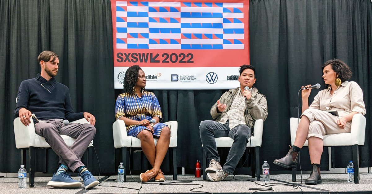 Great panel on critical digital infrastructure for collective impact at <a href="/sxsw/">SXSW</a> with <a href="/mmartiniere/">Madelynn Martiniere</a> <a href="/aliciamwena/">Alicia M. Richins | SDG Advocate</a> <a href="/ChrisGe55190834/">Chris Gee</a> <a href="/tibetsprague/">Tibet Sprague</a>