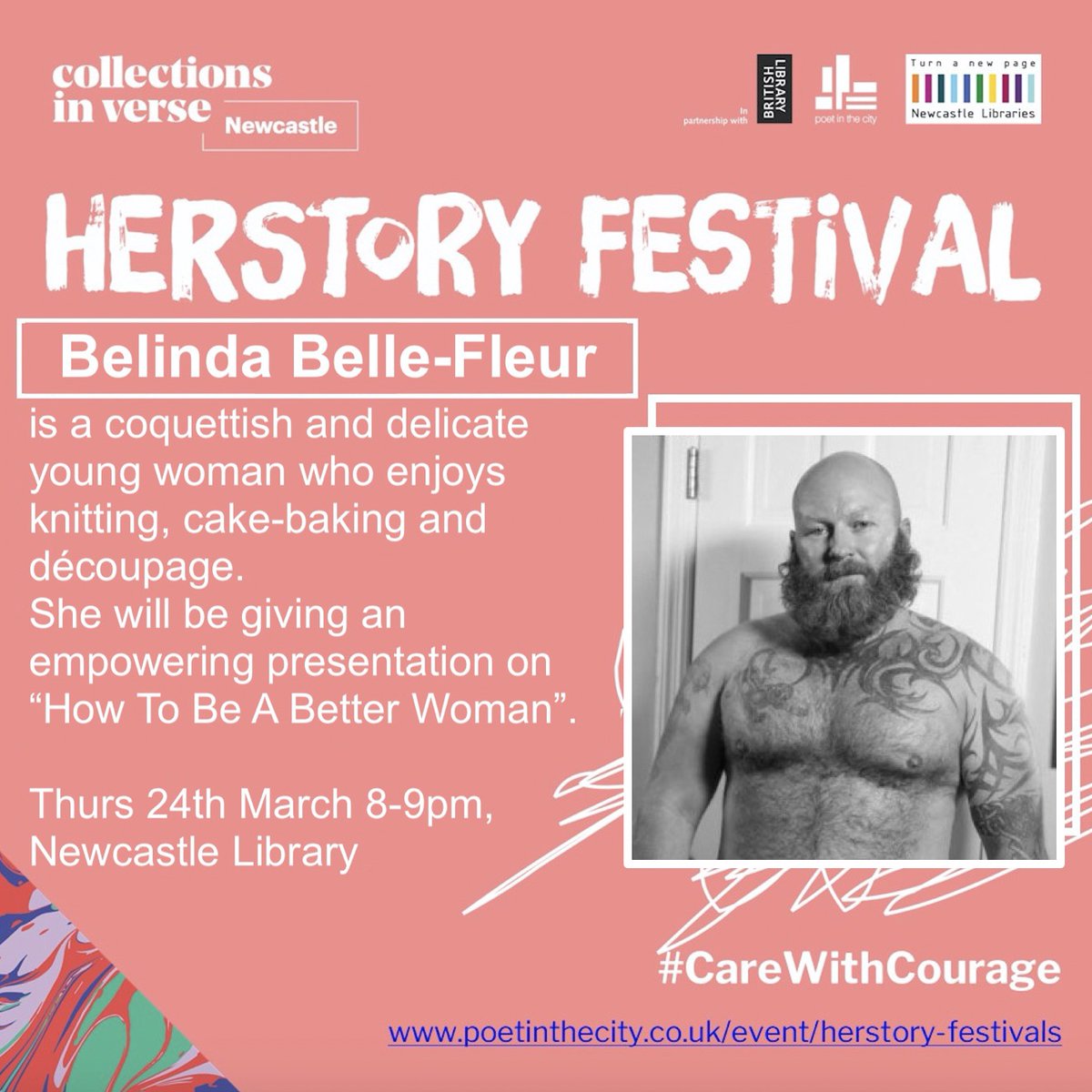For too long, women's voices have been ignored.

The HERSTORY festival organisers have scoured the earth for the most intelligent and talented women they could find in order to redress this injustice. 

Finally, women are being heard. 👊👸