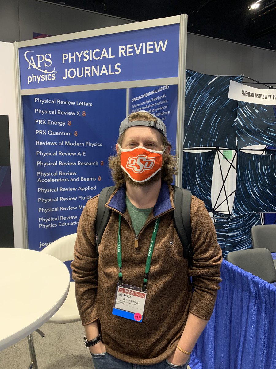 PhysRevB's tweet photo. #apsmarch meeting #PRBShoutOut - Brian Leininger 

A69:5: Investigation of strontium doping in #formamidinium lead iodide: #electronic and #optical properties

@APSphysics @APSMeetings https://t.co/P6PFUNOEPC