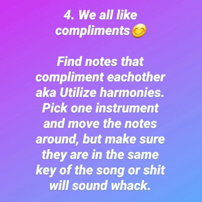 NothingElseProd's tweet photo. When I got serious about mixing music years ago, one thing I struggled with was making all the layers in the mix coexist while maintaining clean sound quality. Here's some tips I have to share for beginning producers.

#MixingTips #MixingTip #MixingTipsAndTricks #BeatMixing https://t.co/e83Rz7C3CQ