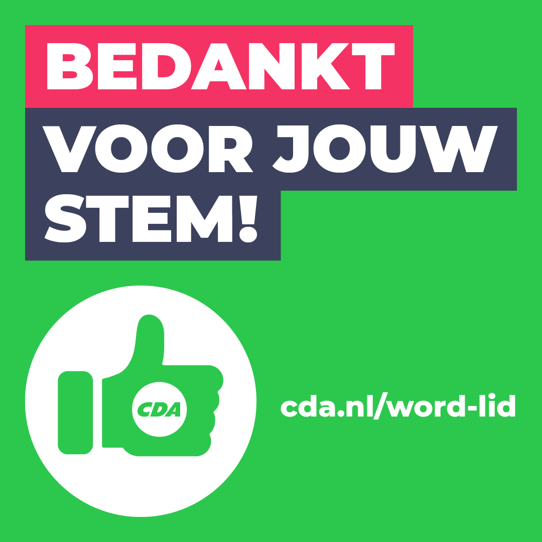 🗳️ De stembussen zijn gesloten. Iedereen die op ons heeft gestemd: bedankt! 💚