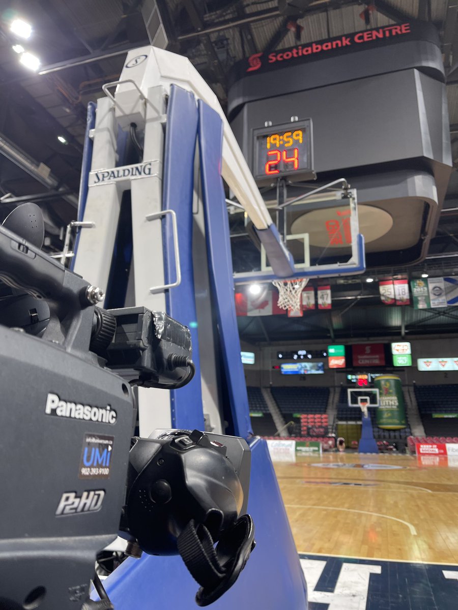 UniversumMedia's tweet photo. We’re nearly set up for the @aus_sua basketball championships tommorow!!! You can watch it all on AUS TV!!!! 🏀🏀🏆🏆#aus #basketball #halifax #pei #championship #omgf https://t.co/y7UbOtgrb7