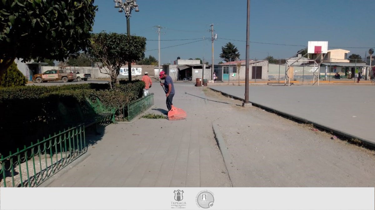 SMyPCTepeaca's tweet photo. #Informamos l En temas de salud y medio ambiente, te compartimos e informamos que esta ocasión se asistió a San José Zahuatlán, para realizar jornada de poda y limpieza. Otorgando con esto a los ciudadanos espacios con mejores condiciones en sus visitas. https://t.co/6reR2CJaWj