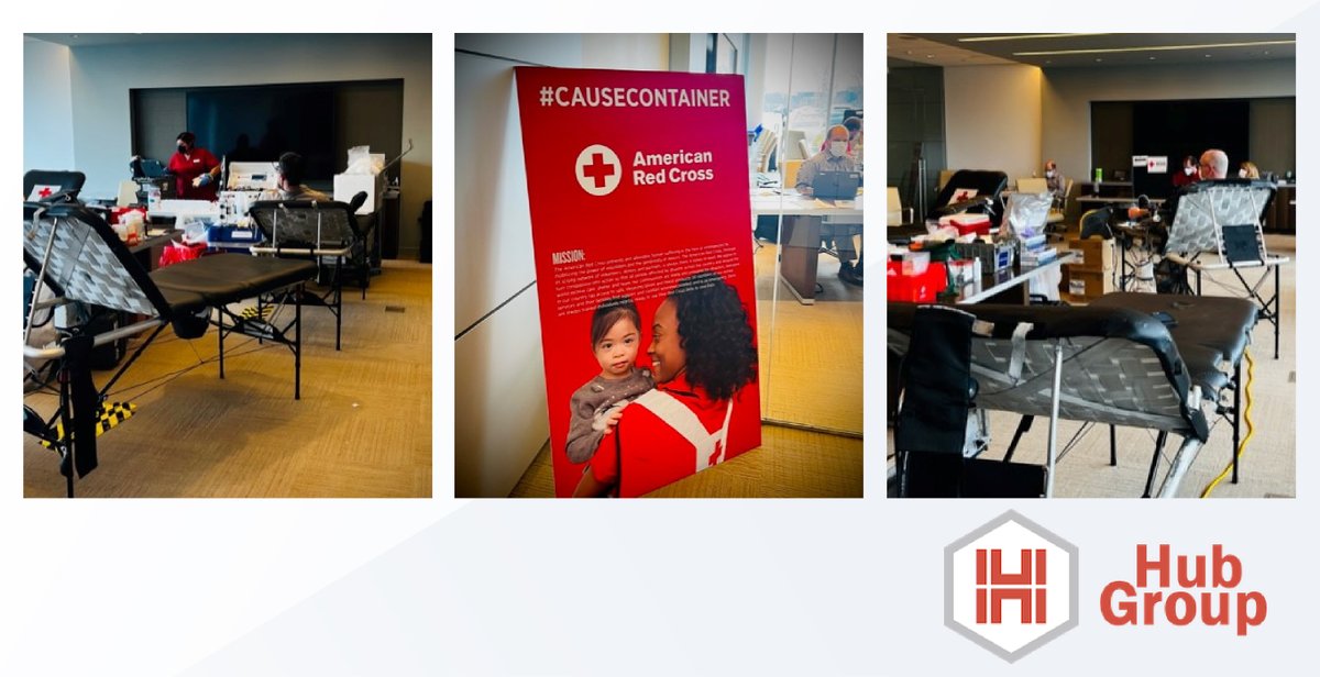 We held our first Oak Brook headquarters #blooddrive with our #CauseContainer partner @RedCross. We had a great turnout, many units were collected, potentially saving 81 lives! Thank you for your donations. #givingback