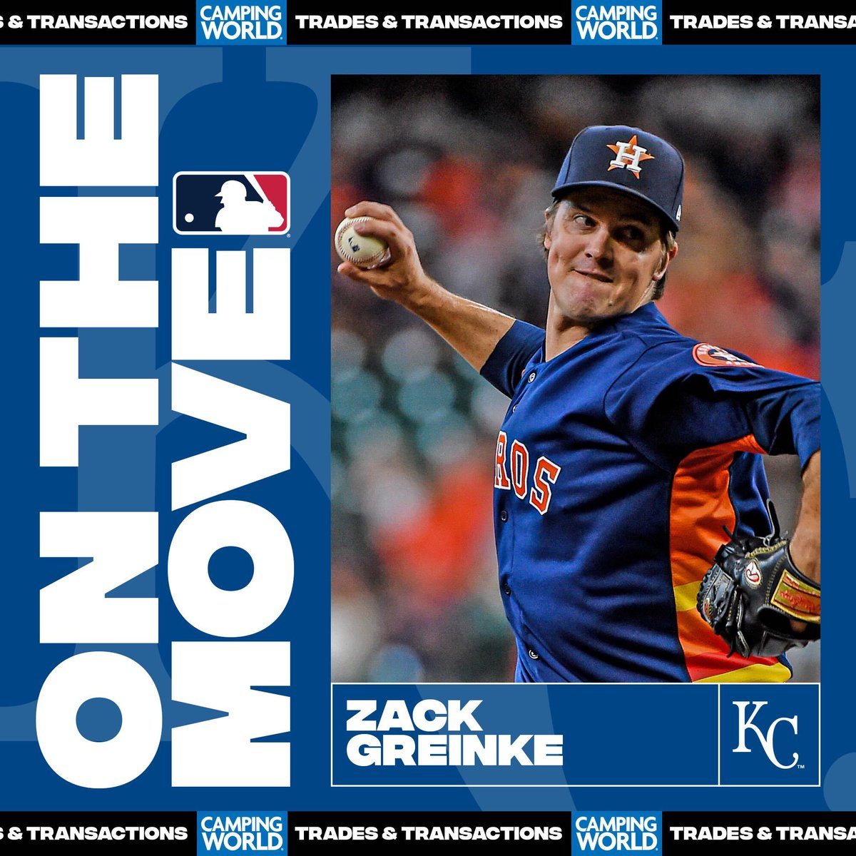 MLB's tweet photo. Back where it began!

RHP Zack Greinke and Royals reportedly agree to 1-year deal, per @Feinsand. https://t.co/z9DBg90sJQ https://t.co/W0WR7LJzAQ