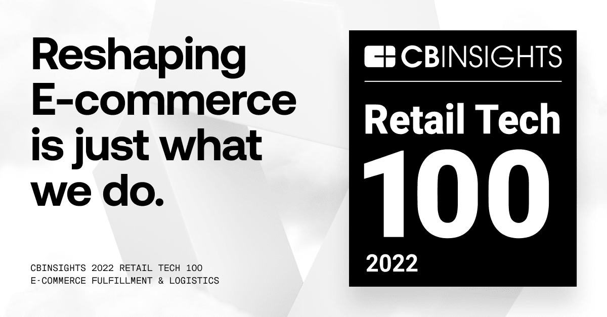 GetSTORD's tweet photo. We are proud to announce that Stord made the 2022 @CBInsights #RetailTech100!
We are excited to be one of the companies representing the E-commerce Fulfillment & Logistics category and to be part of this group of innovators. Congratulations to all!
https://t.co/RwGM5X2Gf5 https://t.co/CwhTbNzs70