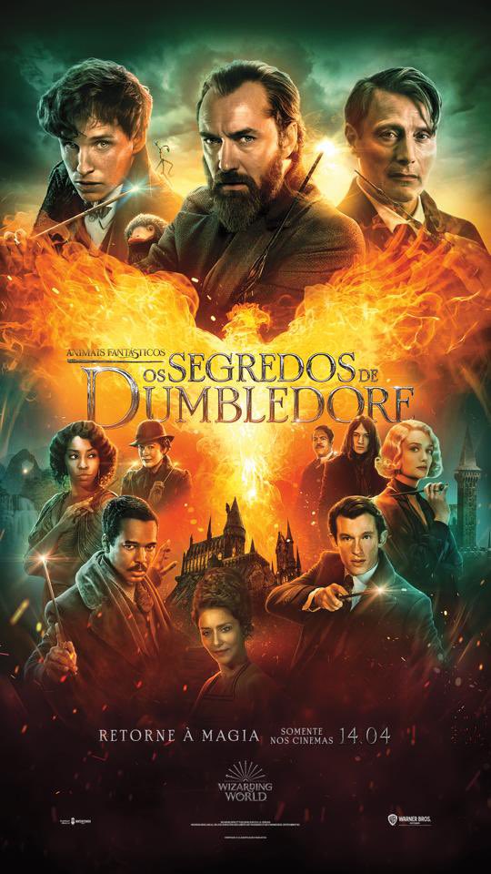 Estão sabendo da novidade? Vicência Santos está no pôster de "Animais Fantásticos: Os Segredos de Dumbledore" feito pro Brasil!
14 de abril somente nos cinemas.
<a href="/wbpictures_br/">Warner Bros. Pictures Brasil</a> #OsSegredosDeDumbledore #VicenciaSantos
Que lindo fazer parte do Mundo Bruxo representando o 🇧🇷⚡