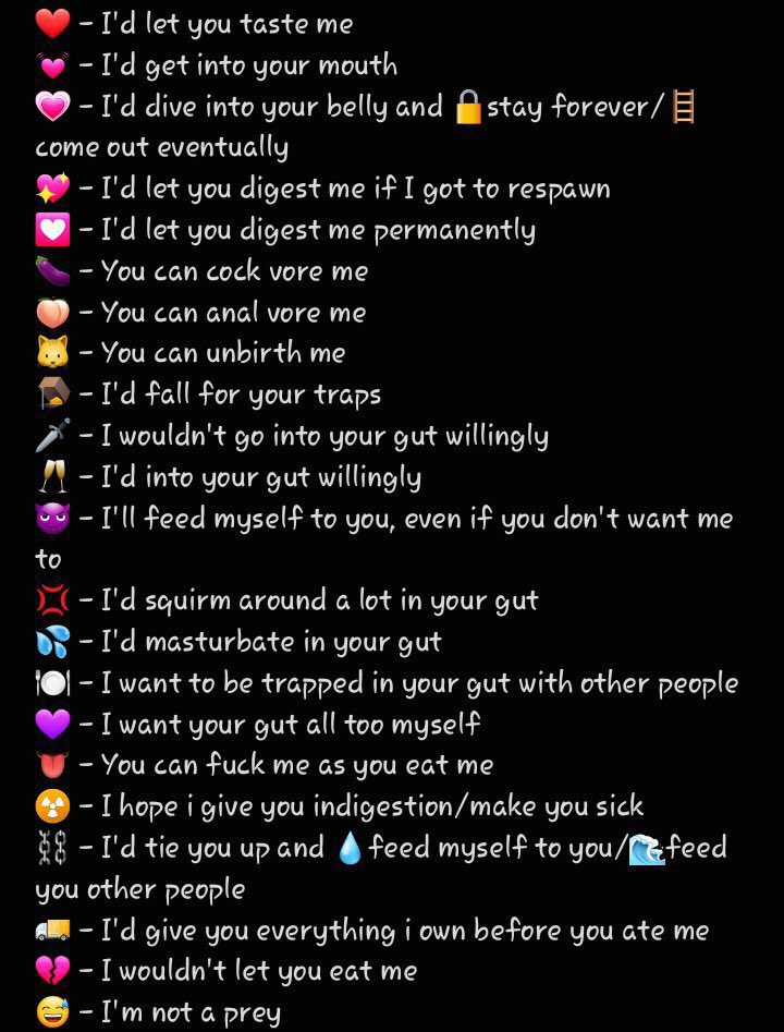 Vore_Candy's tweet photo. Pwease answer https://t.co/STGbEHJU7c