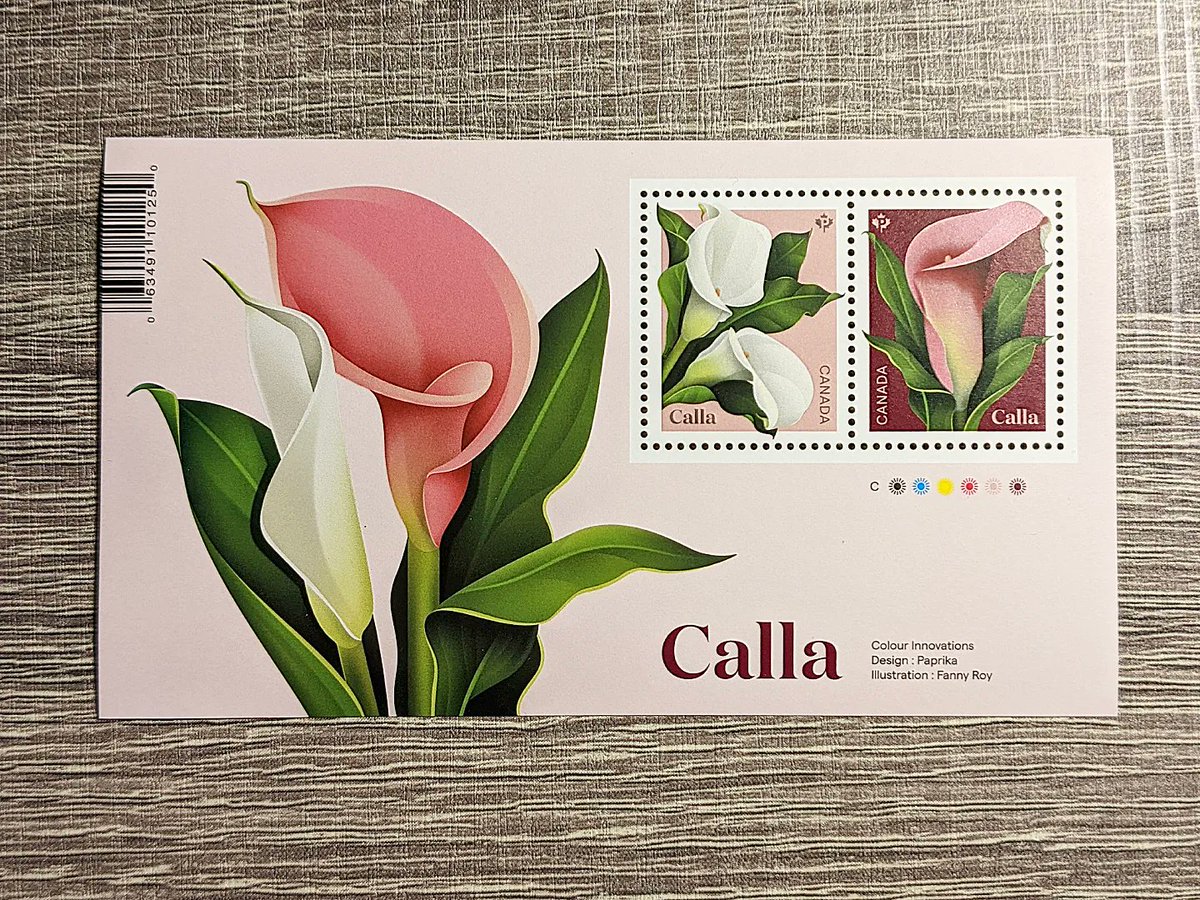 SPiecesOfPaper's tweet photo. I feel like Canada Post knew how desperately I needed some plants in my life when they popped this in my mailbox yesterday! #spop #philately #flowerphilately #canadapost https://t.co/cesqJYmZ3L