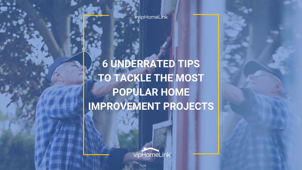 vipHomeLink's tweet photo. Here at vipHomeLink, we’re all about preventing the preventable. That’s why we put together these six quick tips to save your next home improvement project and make it a success.
Read here: https://t.co/E3CGOVtYGg
#vipHomeLink #BestBlog #vipBlog #DIY #HomeProjects https://t.co/m3YTxzVeEU