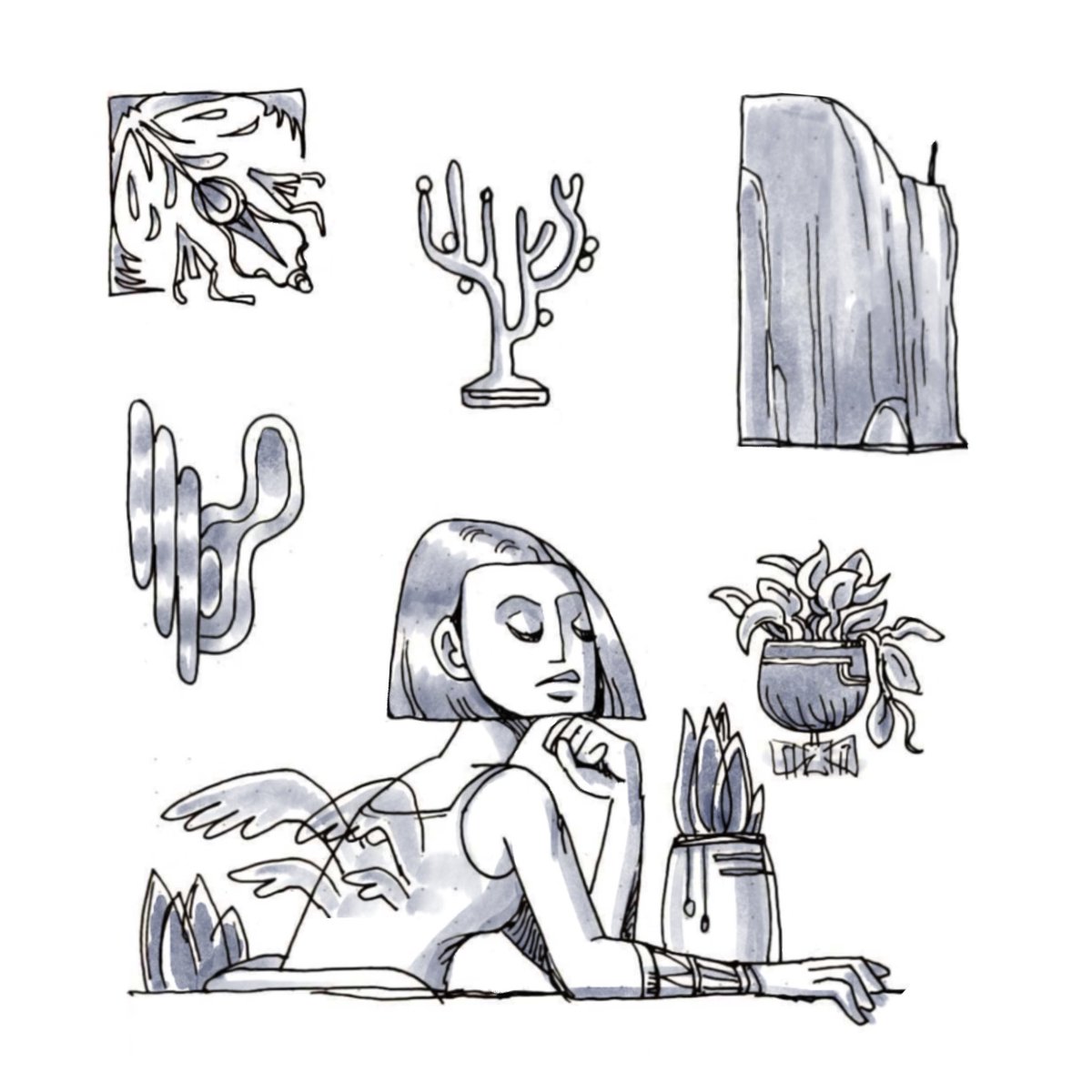 Seperated out some of my favorite drawings! 