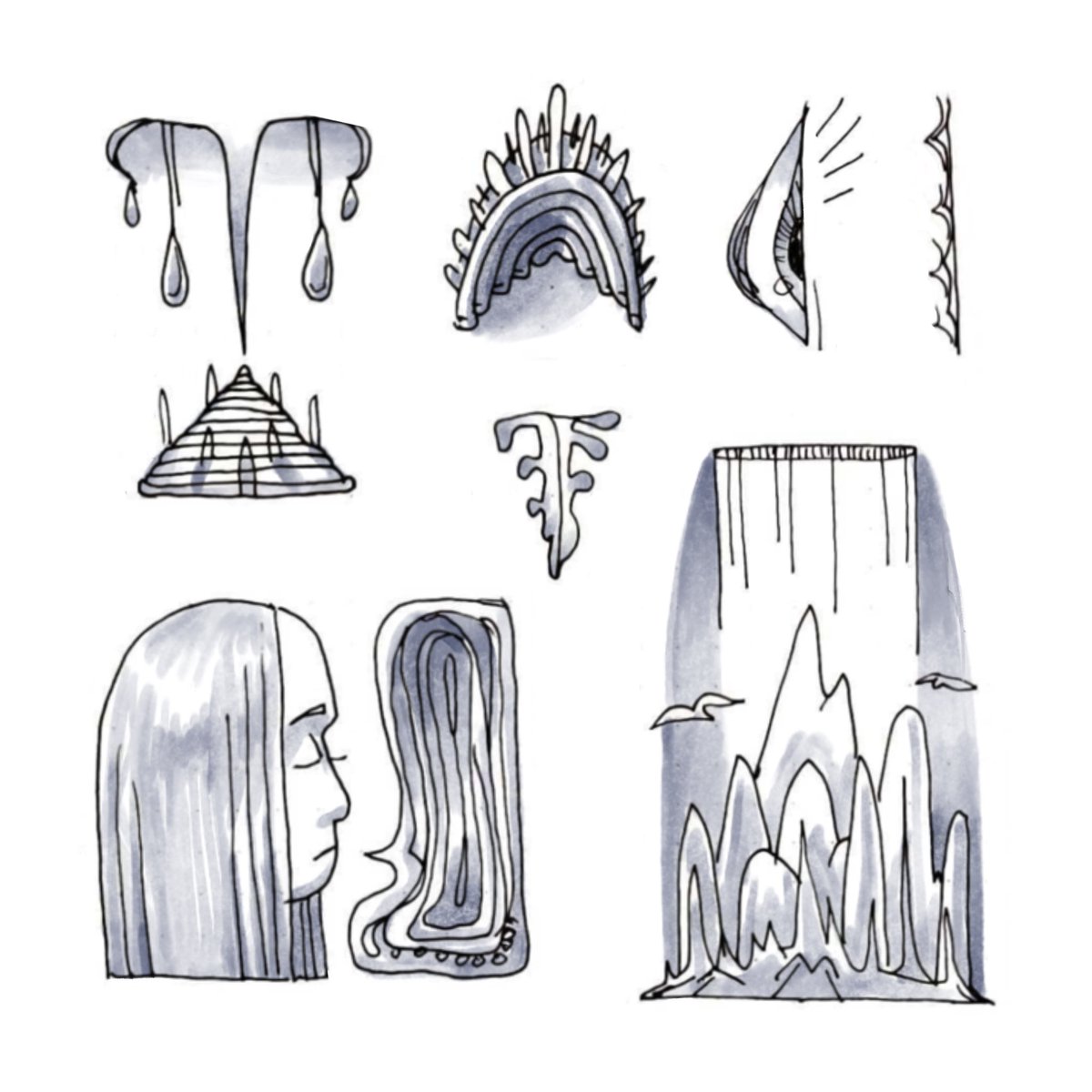 Seperated out some of my favorite drawings! 