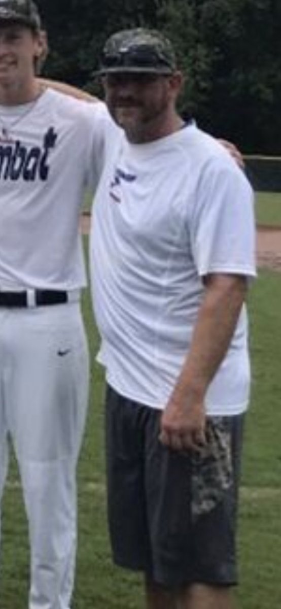 CombatBaseball's tweet photo. We will miss you Coach Bors. Rest In Peace. @JustinBors #JB https://t.co/cU3cKp7aXz