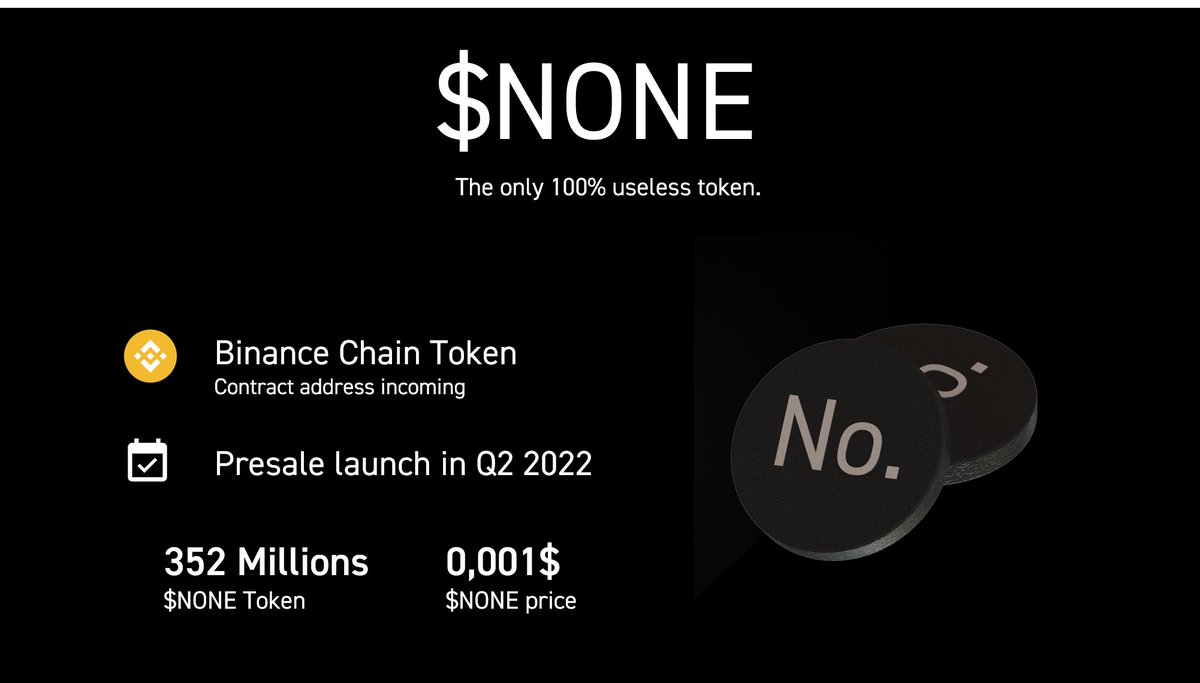 Maybe nothing.
#none #nothing #Crypto