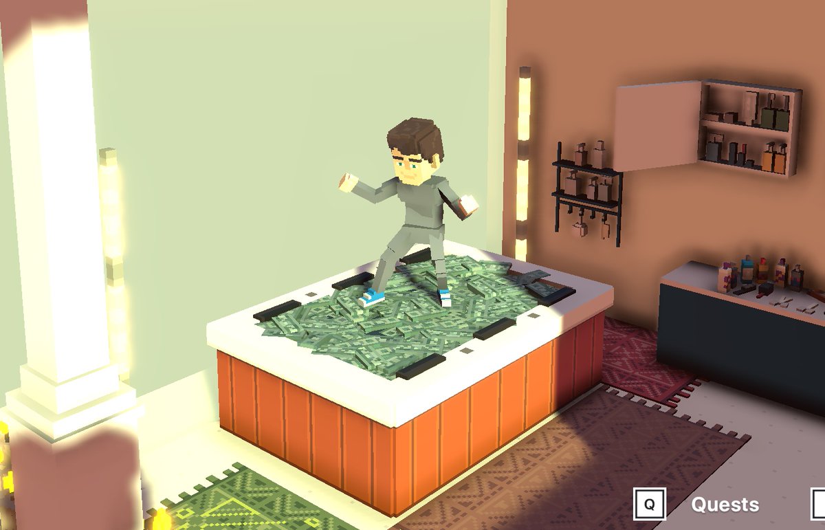 KinnyDS's tweet photo. @TheSandboxGame I just participated in the daily #SandboxAlphaS2Contest for a chance to earn up to 1,000 $SAND! Starting March 16 - Take a money bath in Snoop Dogg Mansion. Check out my screenshot below!
👇 #SandboxAlphaS2 https://t.co/B49P2DG4Ot
