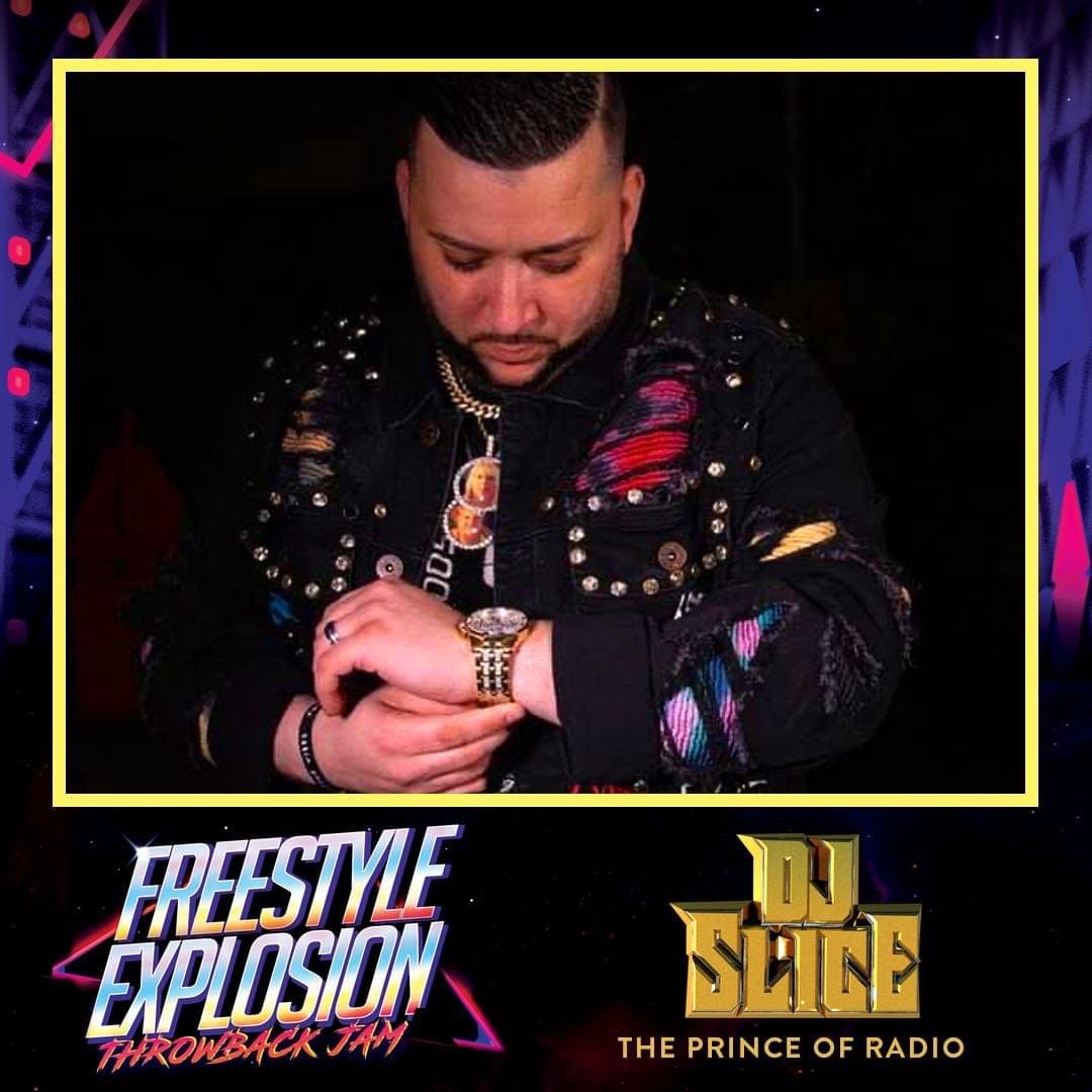 So proud of this dude! Congrats to our own <a href="/DJSlice215/">DJ Slice</a> as he has just been added to the Freestyle Explosion tour!  A future legend with the freestyle legends!  

<a href="/steviebmusic/">Stevie B</a> knows how to find the best!