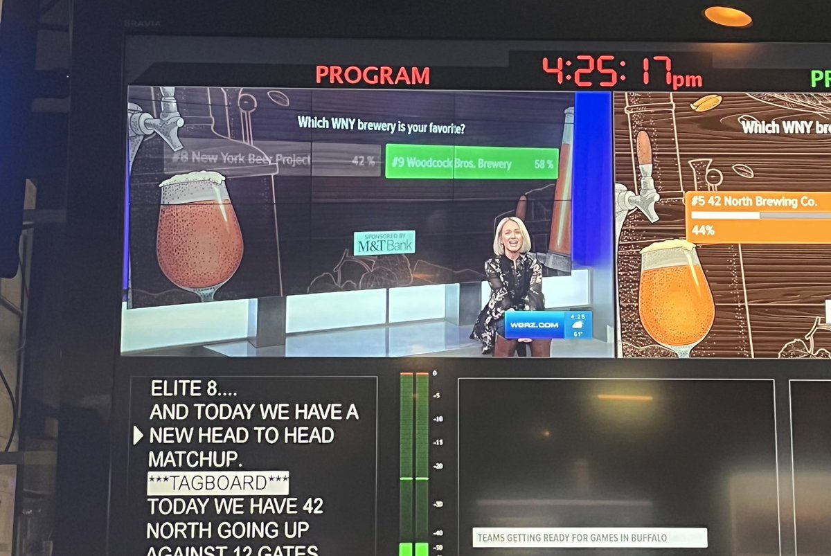 shellmendiola's tweet image. Sometimes ya just gotta sit down and relax, even if it’s live on air 😂🤷🏼‍♀️ @KateWelshofer @zames2688 #MostBuffalo