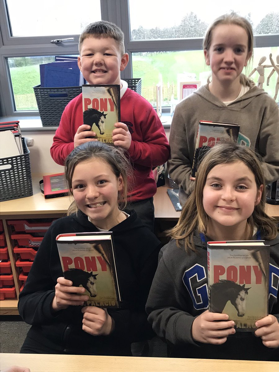 Huntington CP School (@huntingtoncps) on Twitter photo “Pony” proved very popular with these Book Club pupils (they scored it 10/10). <a href="/RJPalacio/">RJ Palacio</a> “Pony” proved very popular with these Book Club pupils (they scored it 10/10). <a href="/RJPalacio/">RJ Palacio</a>