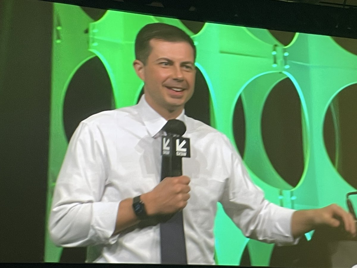 "I hope you share in our excitement of what's possible right now... you have more influence than you think." <a href="/SecretaryPete/">Secretary Pete Buttigieg</a> <a href="/sxsw/">SXSW</a>