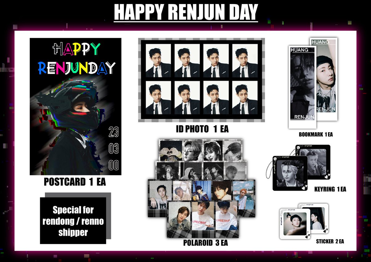 **แจก 7 วัน 7 คืน เพื่อสรรเสริญให้กับความหล่อของเฮียเหริน**

- รีทวิต (สุ่มในโพสนี้) สุ่มตอน 22.00 น.ของทุกวัน -

Give away ลงฟอร์มโพสใหม่วันที่ 23 - 03 - 2022 
(ลงฟอร์มแท้กเรียกวันที่ 20 ใต้โพส)

#HAPPYRENJUNDAY  
ใครอยากแลก DM ได้เลย (รับ7set)
📮ค่าส่ง 45 ฟลว.ส่งฟรีเหมือนเดิม