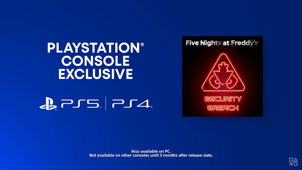 Five Nights at Freddy's: Security Breach - PS4, PlayStation 4