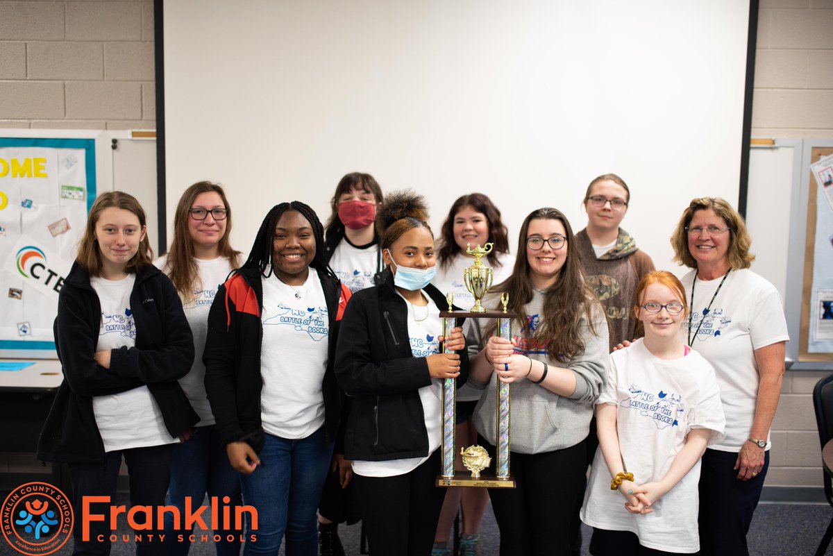 FCSchoolsNC's tweet image. Congratulations to @LouisburgHSFCS, 2022 FCS High School Battle of the Books Champions!