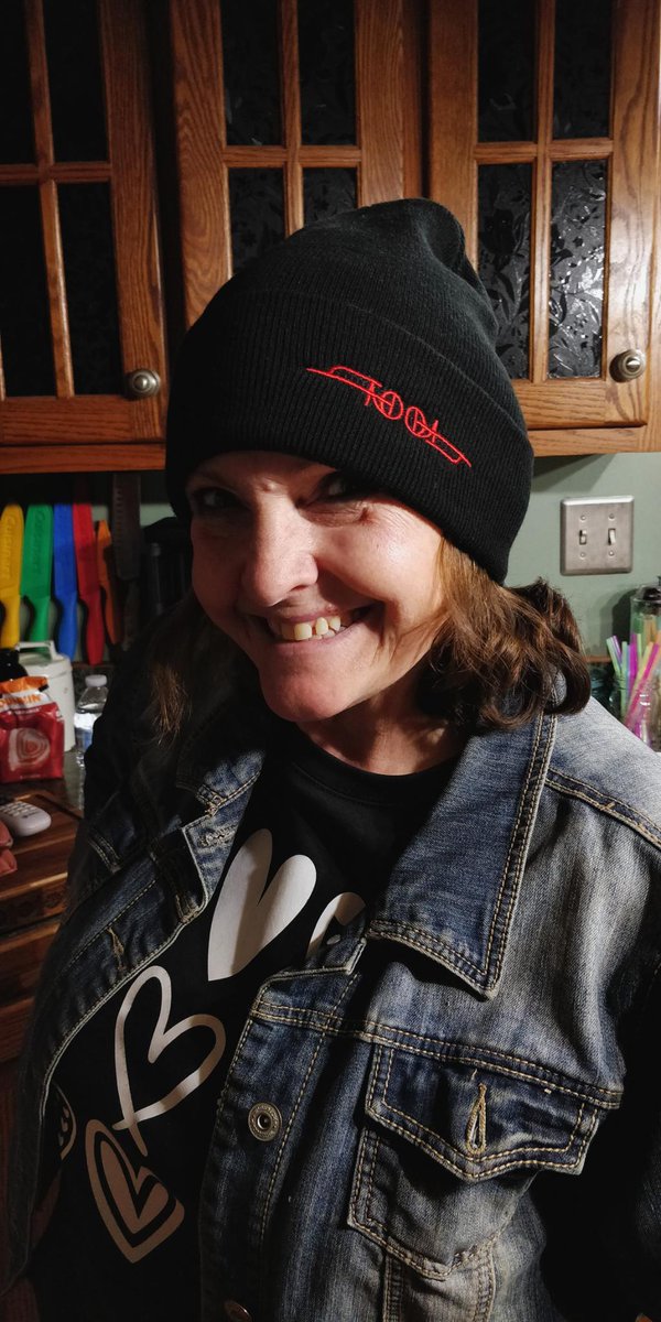 RawkStarzanne's tweet image. Rockin' Jake's new TOOL beanie! Great first concert at KC Mo! @Tool